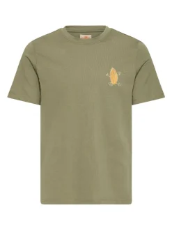 BLEND Herren Rundhalsshirt - BHSun in oliv