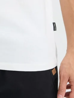 BLEND Herren Rundhalsshirt - BHStema in weiß