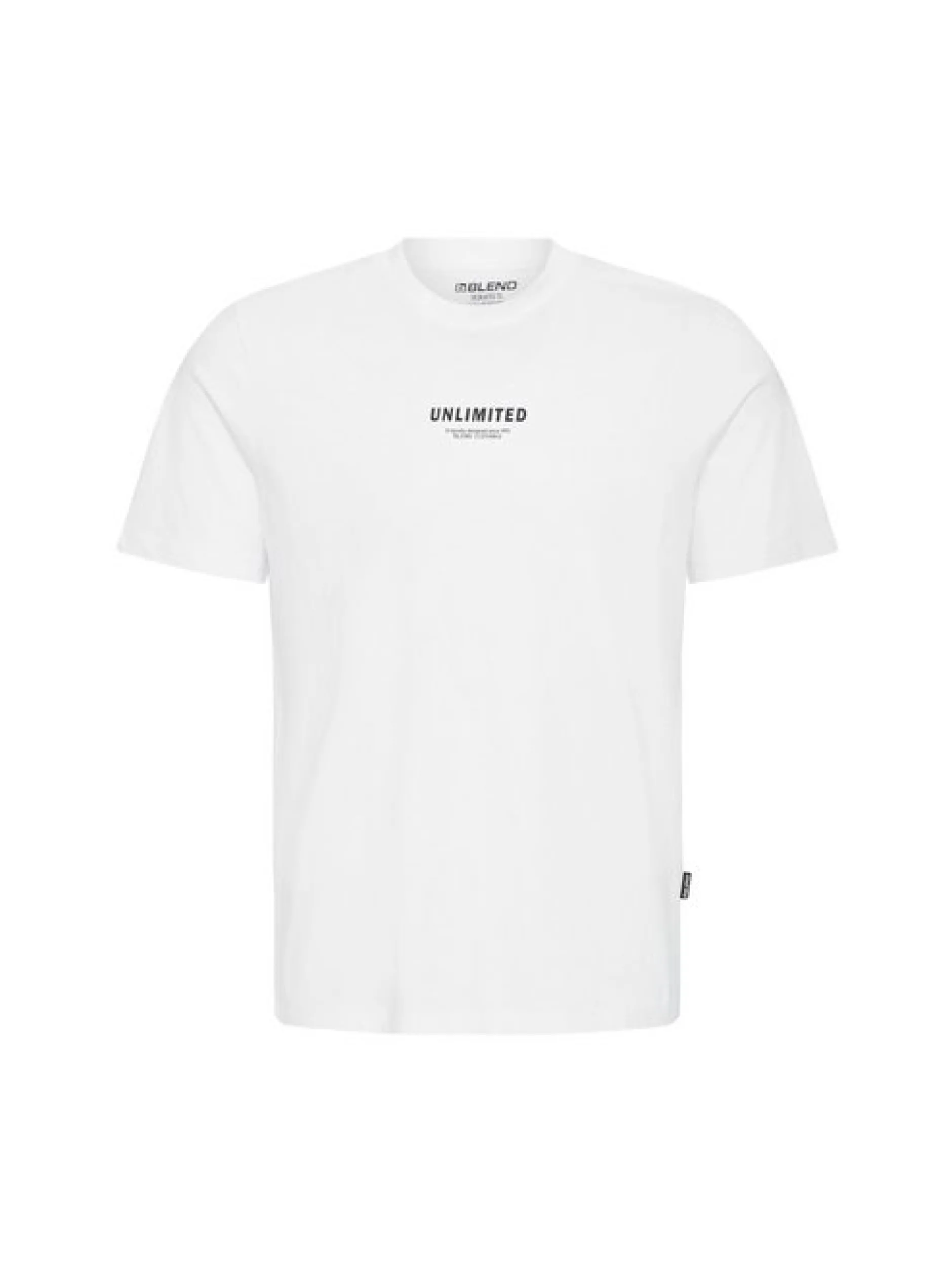 BLEND Herren Rundhalsshirt - BHStema in weiß