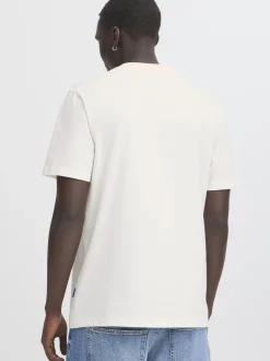 BLEND Herren Rundhalsshirt - BHJes in weiß