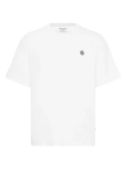 BLEND Herren Rundhalsshirt - BHBamo in weiß