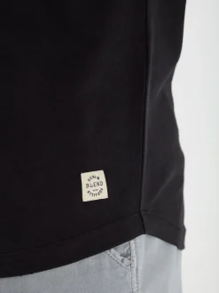 BLEND Herren Rundhalsshirt - BHNero in schwarz