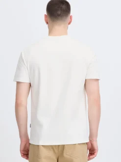 BLEND Herren Rundhalsshirt - BHJuma in weiß