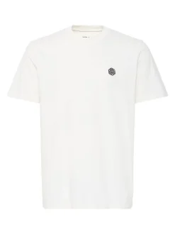 BLEND Herren Rundhalsshirt - BHJuma in weiß