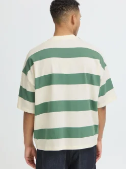 BLEND Herren Rundhalsshirt - BHKaveh in grün