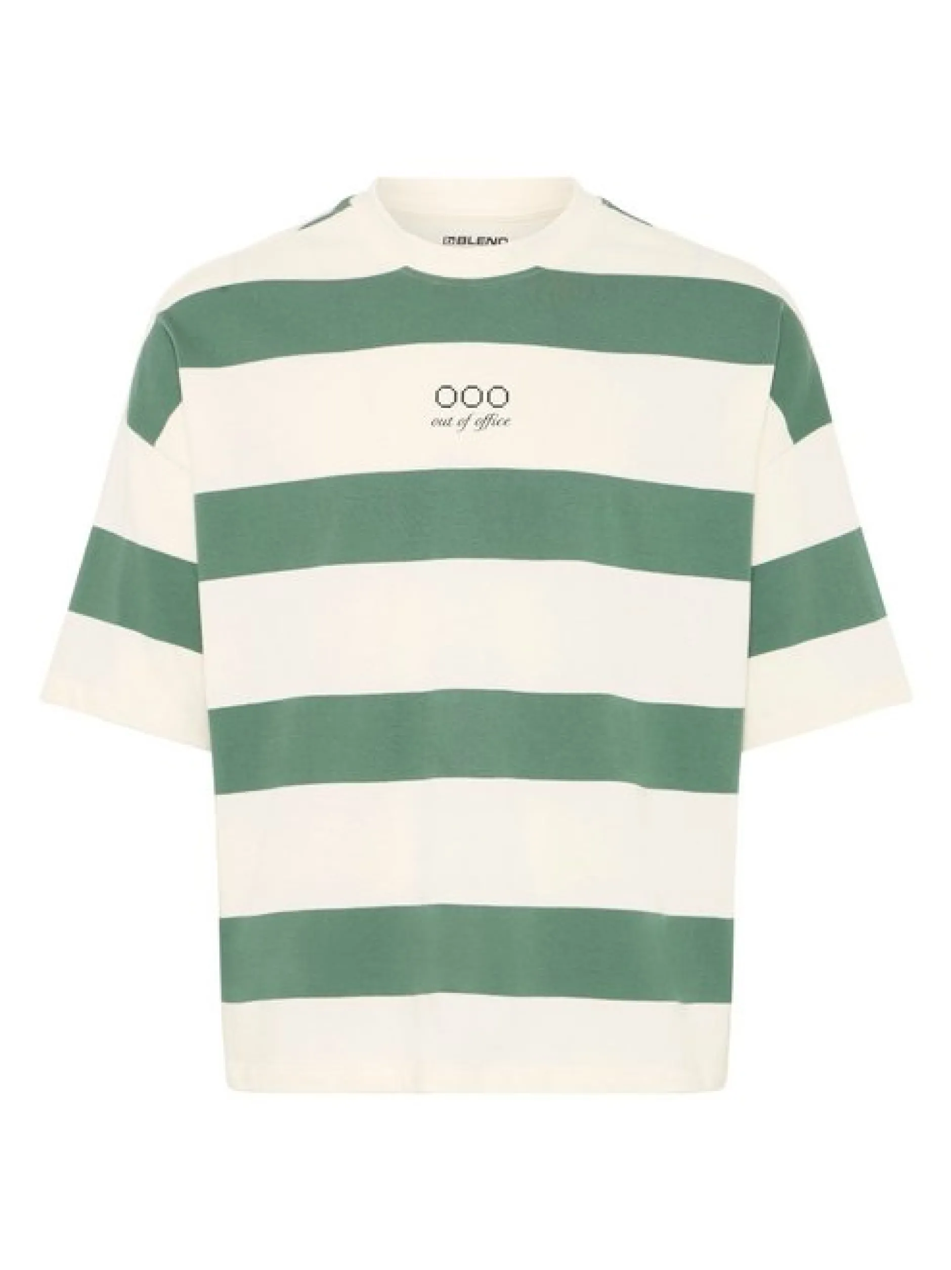 BLEND Herren Rundhalsshirt - BHKaveh in grün