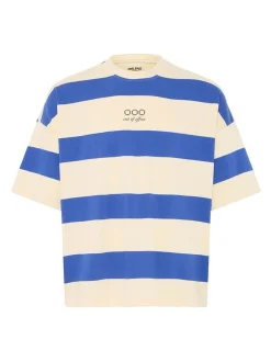 BLEND Herren Rundhalsshirt - BHKaveh in blau