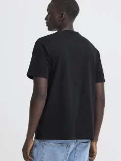 BLEND Herren Rundhalsshirt - BHKayden in schwarz