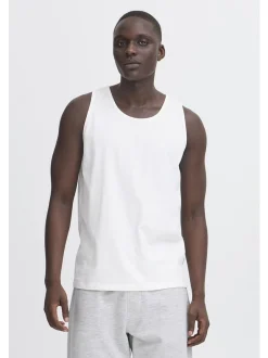 BLEND Herren Rundhalsshirt - BHEbil 2er-Pack in weiß