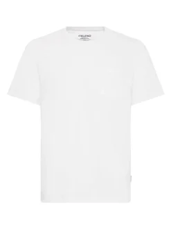 BLEND Herren Rundhalsshirt - BHBenni in weiß