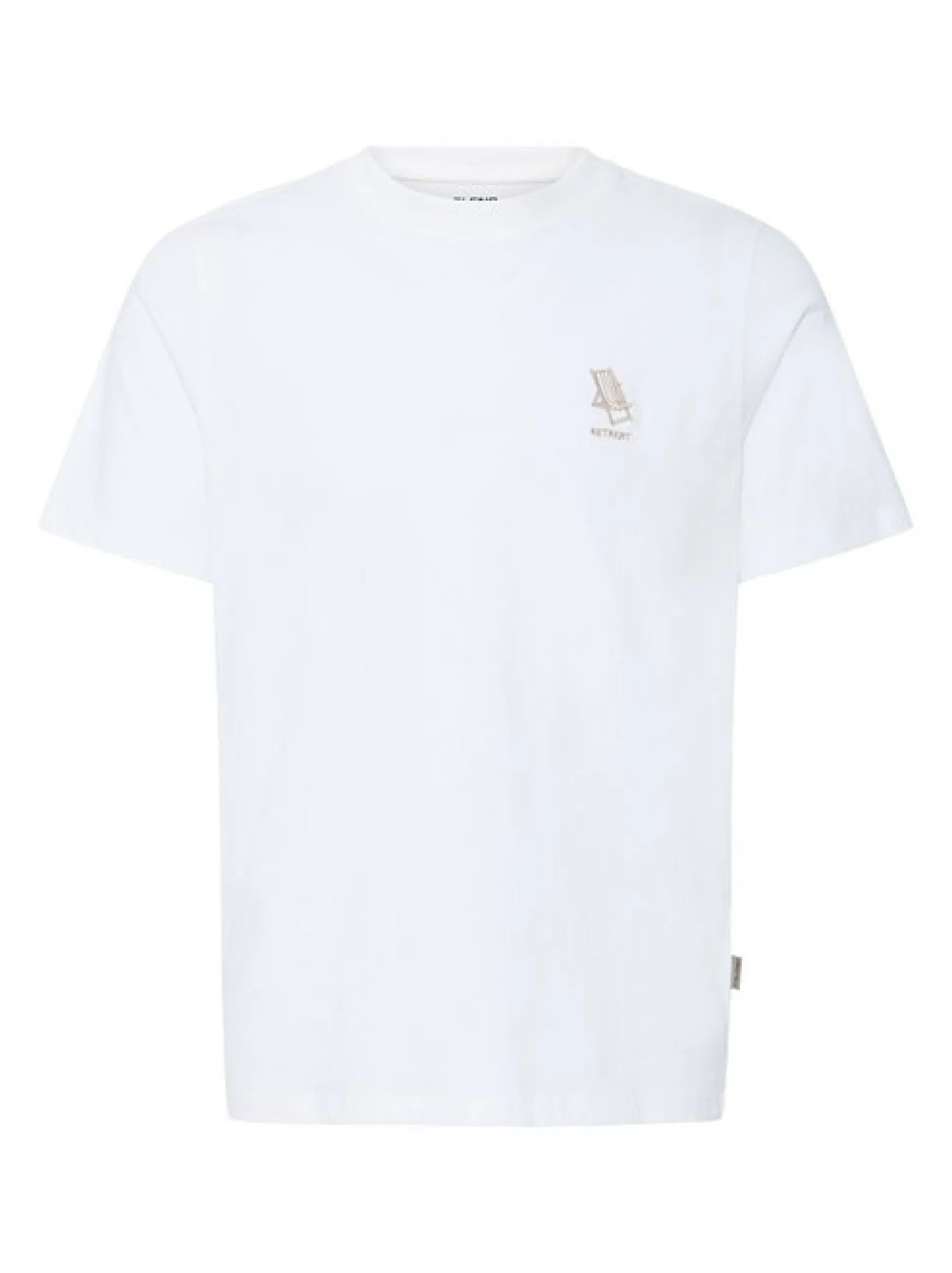 BLEND Herren Rundhalsshirt - BHJeppe in weiß