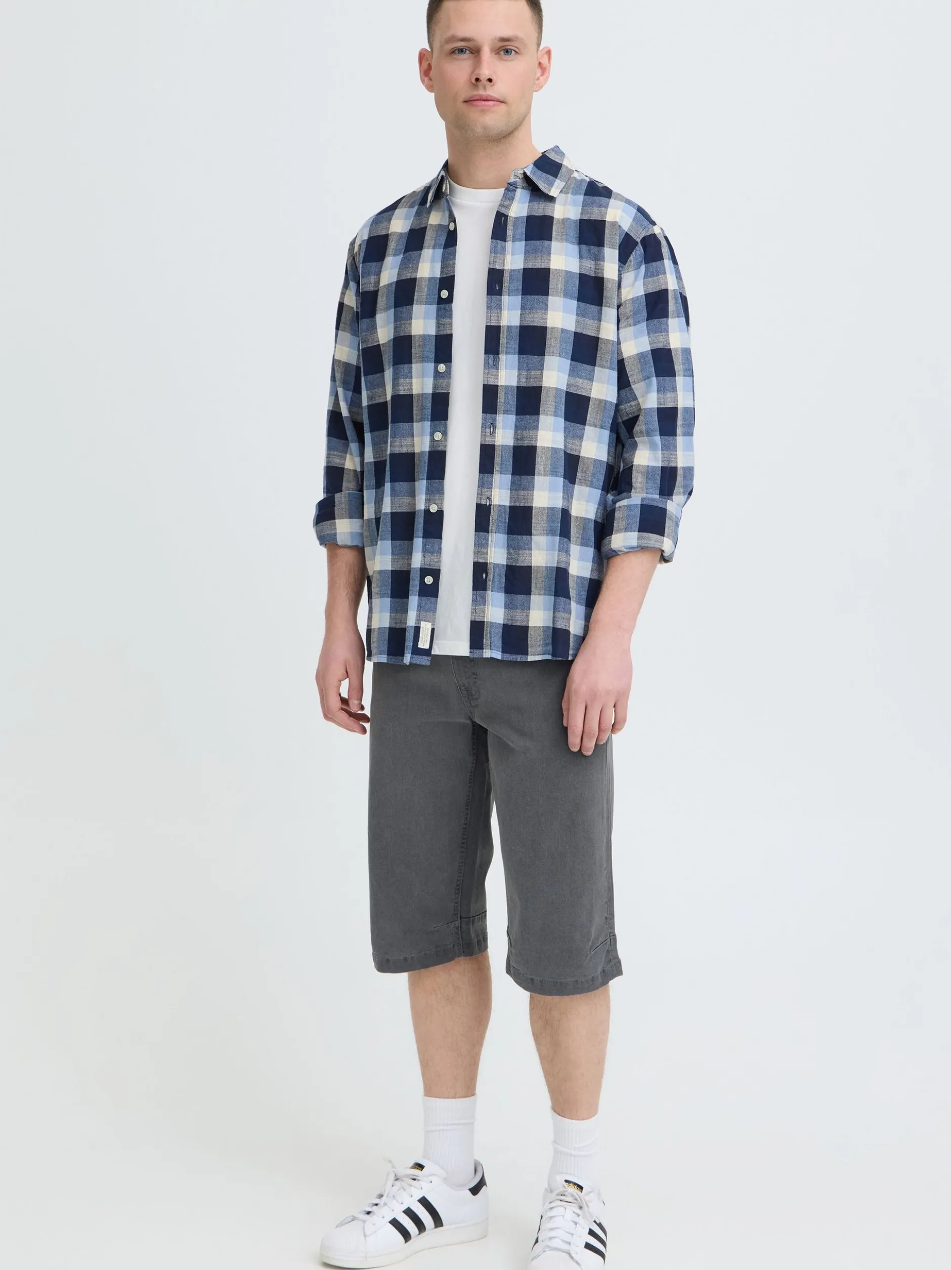 BLEND Herren Shorts - BHZinor in grau