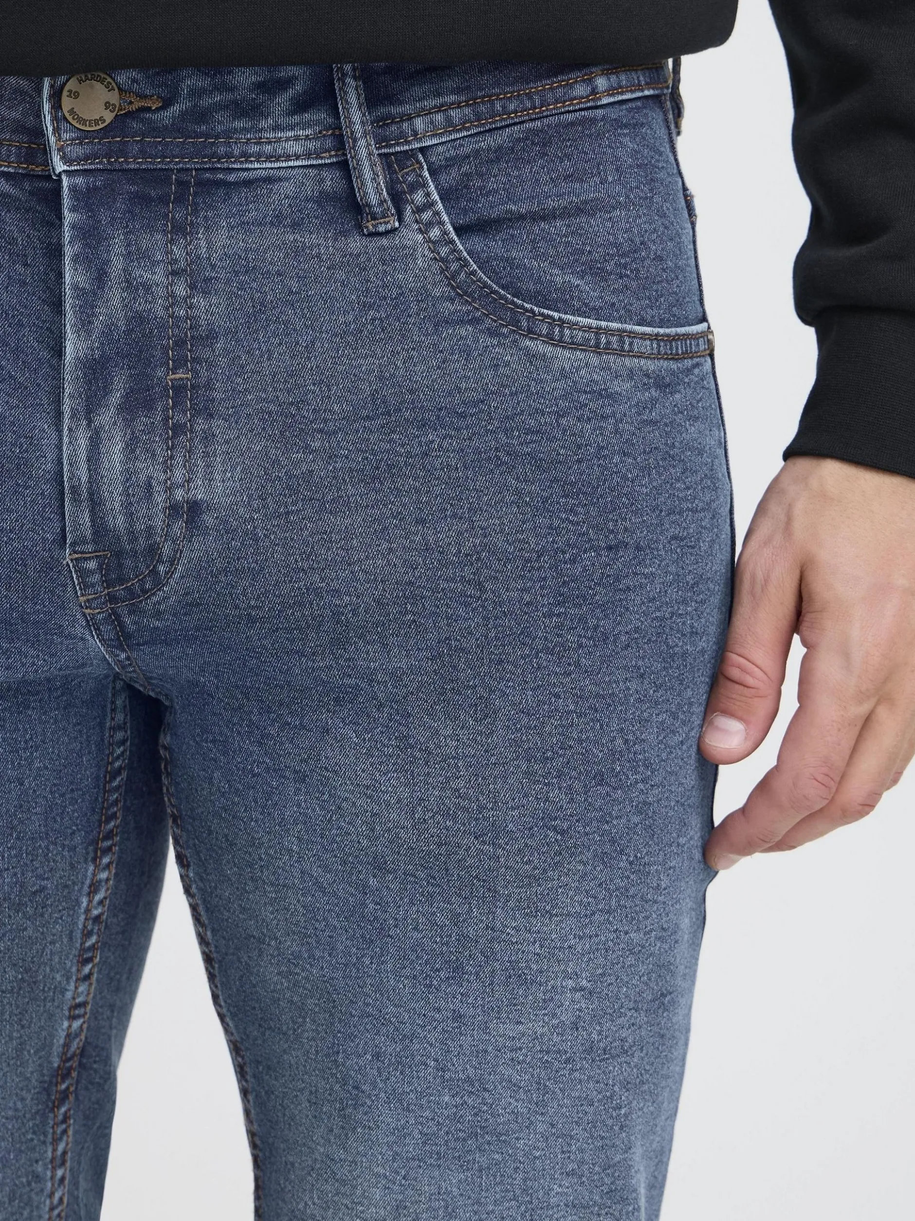 BLEND Herren Slim-fit-Jeans - BHZilan in medium stone
