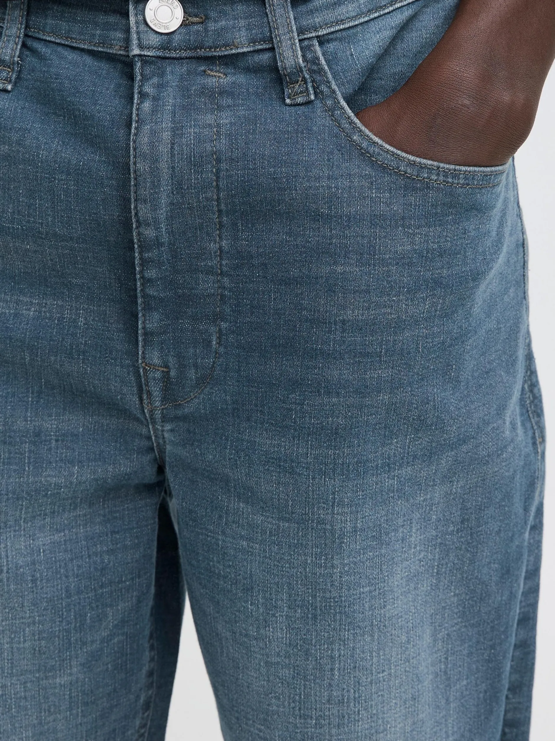 BLEND Herren Slim-fit-Jeans - BHTwister in medium stone denim