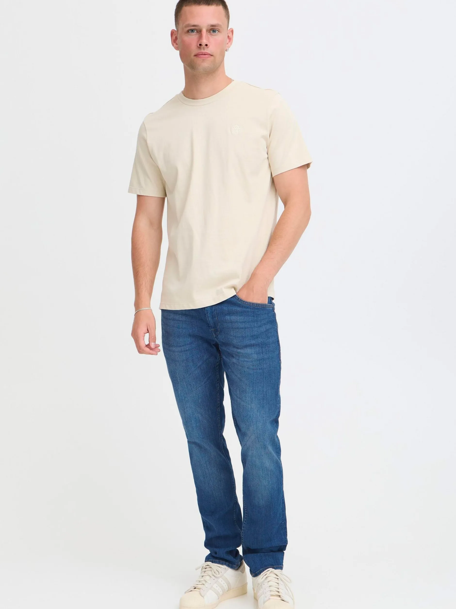 BLEND Herren Slim-fit-Jeans - BHTwister in medium stone denim