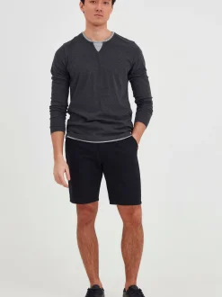 BLEND Herren Stoffhose - BHMennok in schwarz