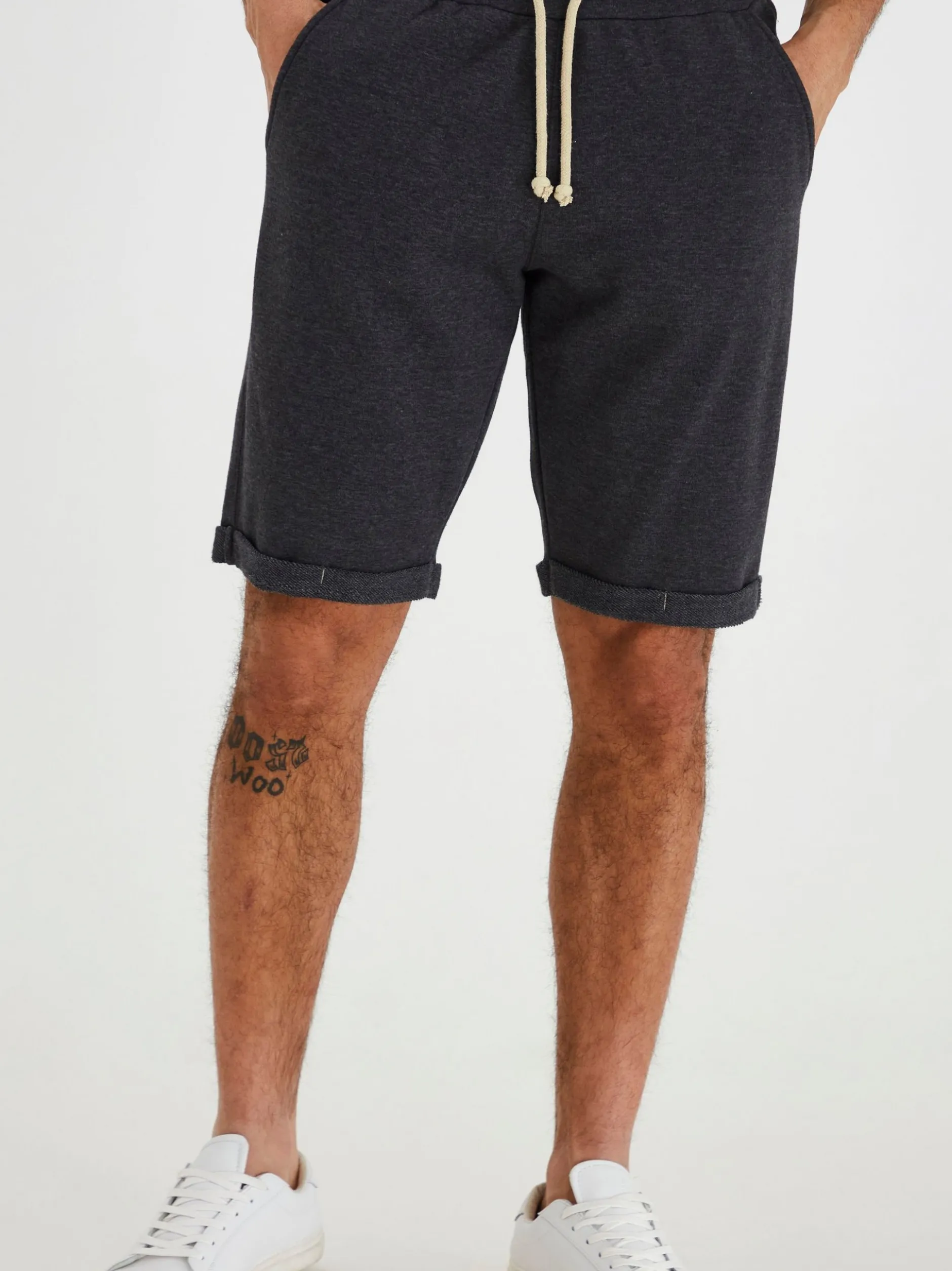 BLEND Herren Stoffshorts - BHJamie in anthrazit