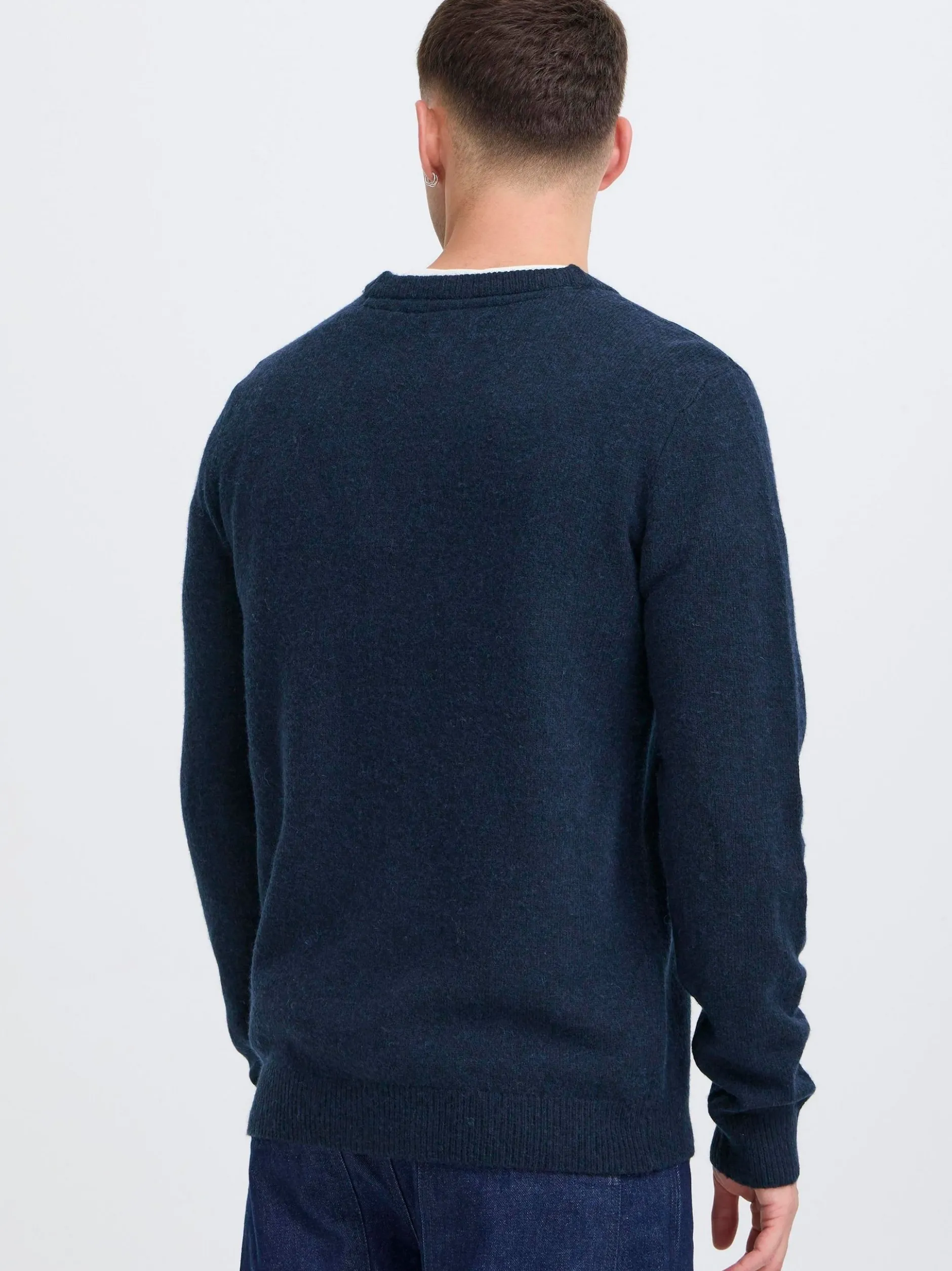BLEND Herren Strickjacke - BHBranko in indigo