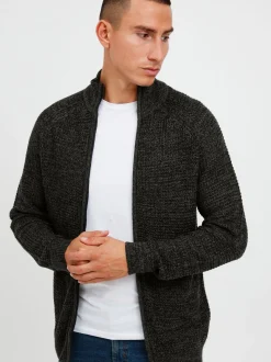BLEND Herren Strickjacke - BHCarmelo in schwarz