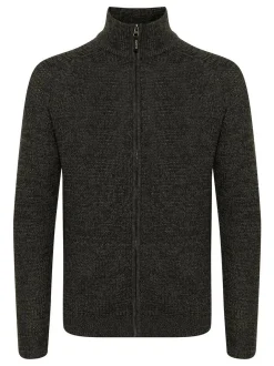 BLEND Herren Strickjacke - BHCarmelo in schwarz