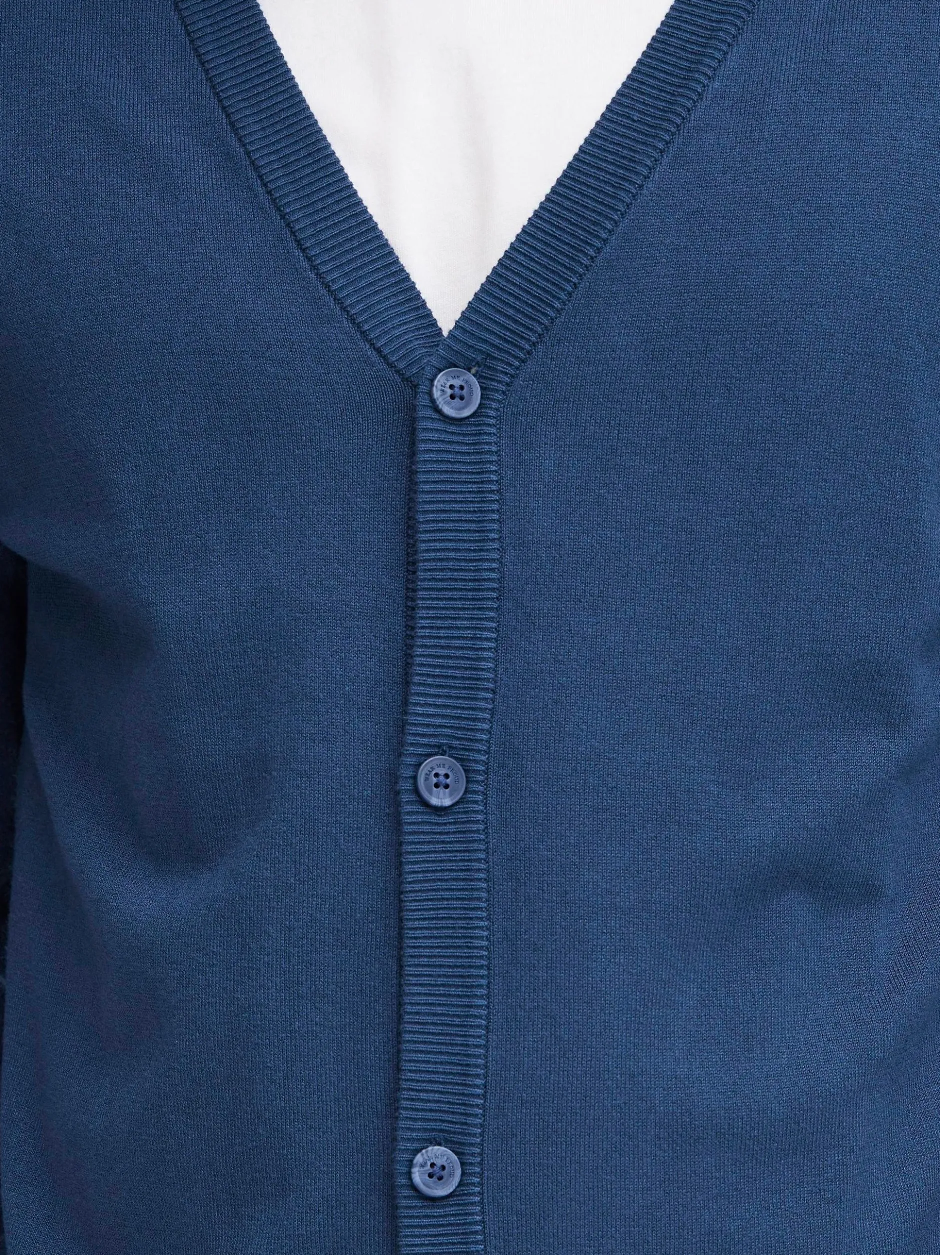 BLEND Herren Strickjacke - BHDan in blau