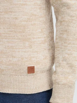 BLEND Herren Strickjacke - BHDamon in beige