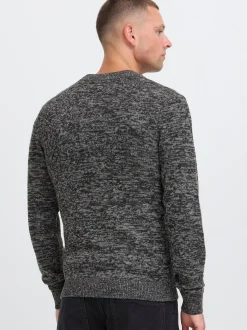 BLEND Herren Strickjacke - BHDamon in schwarz