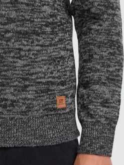 BLEND Herren Strickjacke - BHDamon in schwarz