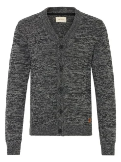 BLEND Herren Strickjacke - BHDamon in schwarz