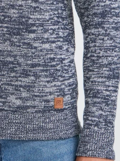 BLEND Herren Strickjacke - BHDamon in blau