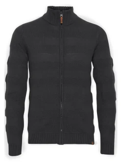 BLEND Herren Strickjacke - BHGalmaro in grau