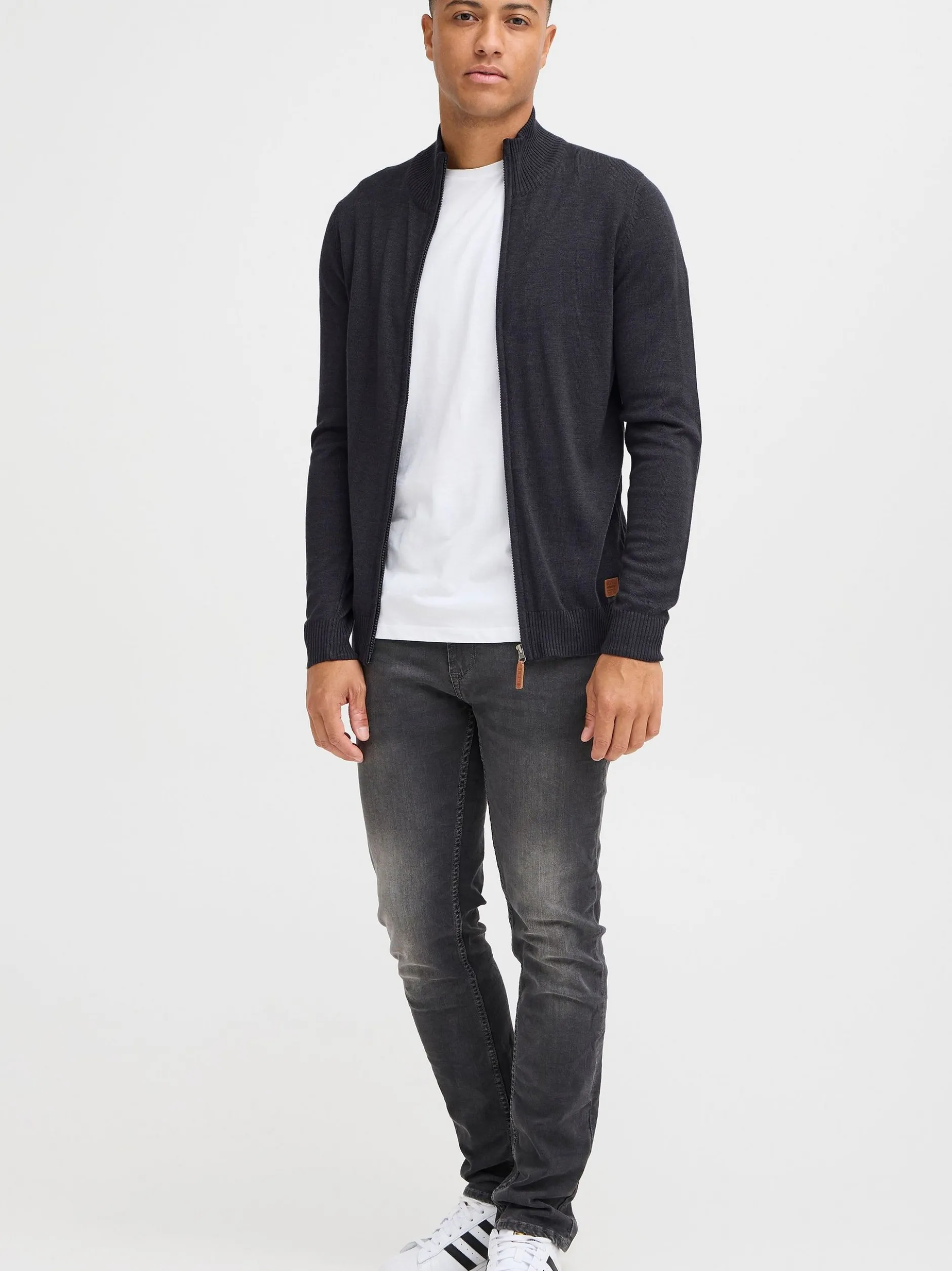 BLEND Herren Strickjacke - BHNorman in marine