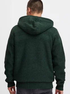BLEND Herren Strickjacke - BHPullover in grün