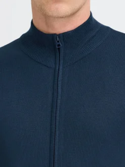BLEND Herren Strickjacke - BHWebe in blau