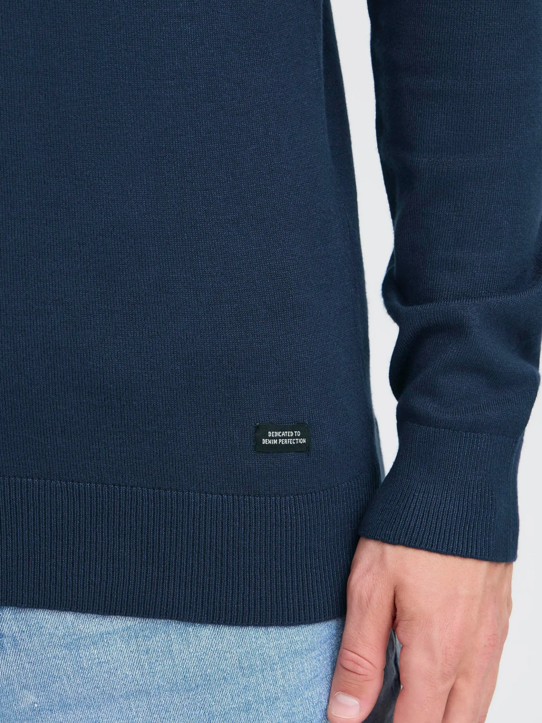 BLEND Herren Strickjacke - BHWebe in blau