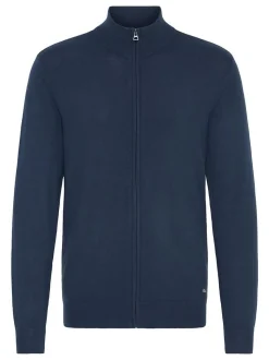 BLEND Herren Strickjacke - BHWebe in blau