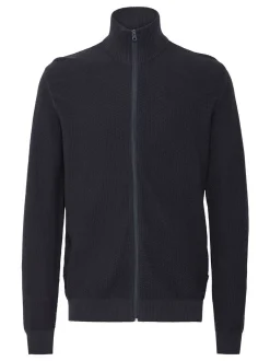BLEND Herren Strickjacke in schwarz