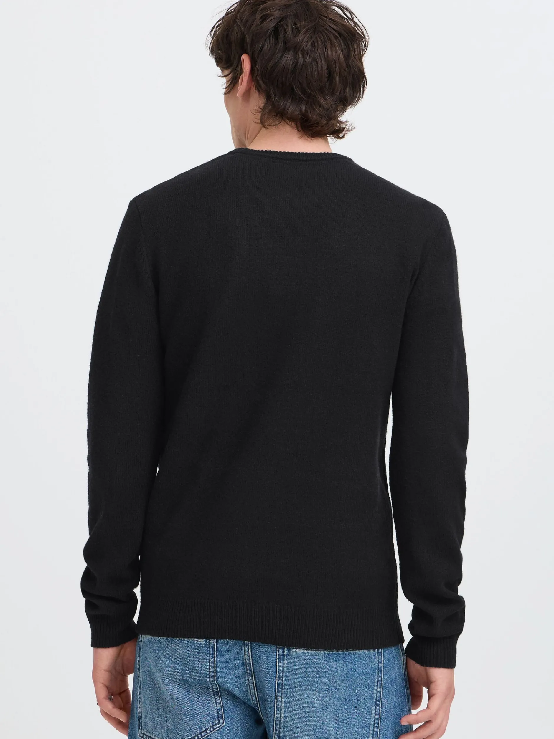 BLEND Herren Strickpullover - BHBranko in schwarz