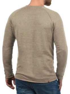 BLEND Herren Strickpullover - BHJohn in beige