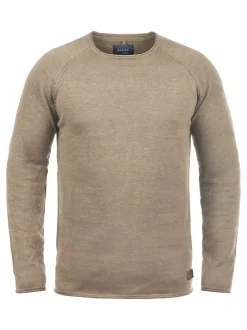 BLEND Herren Strickpullover - BHJohn in beige