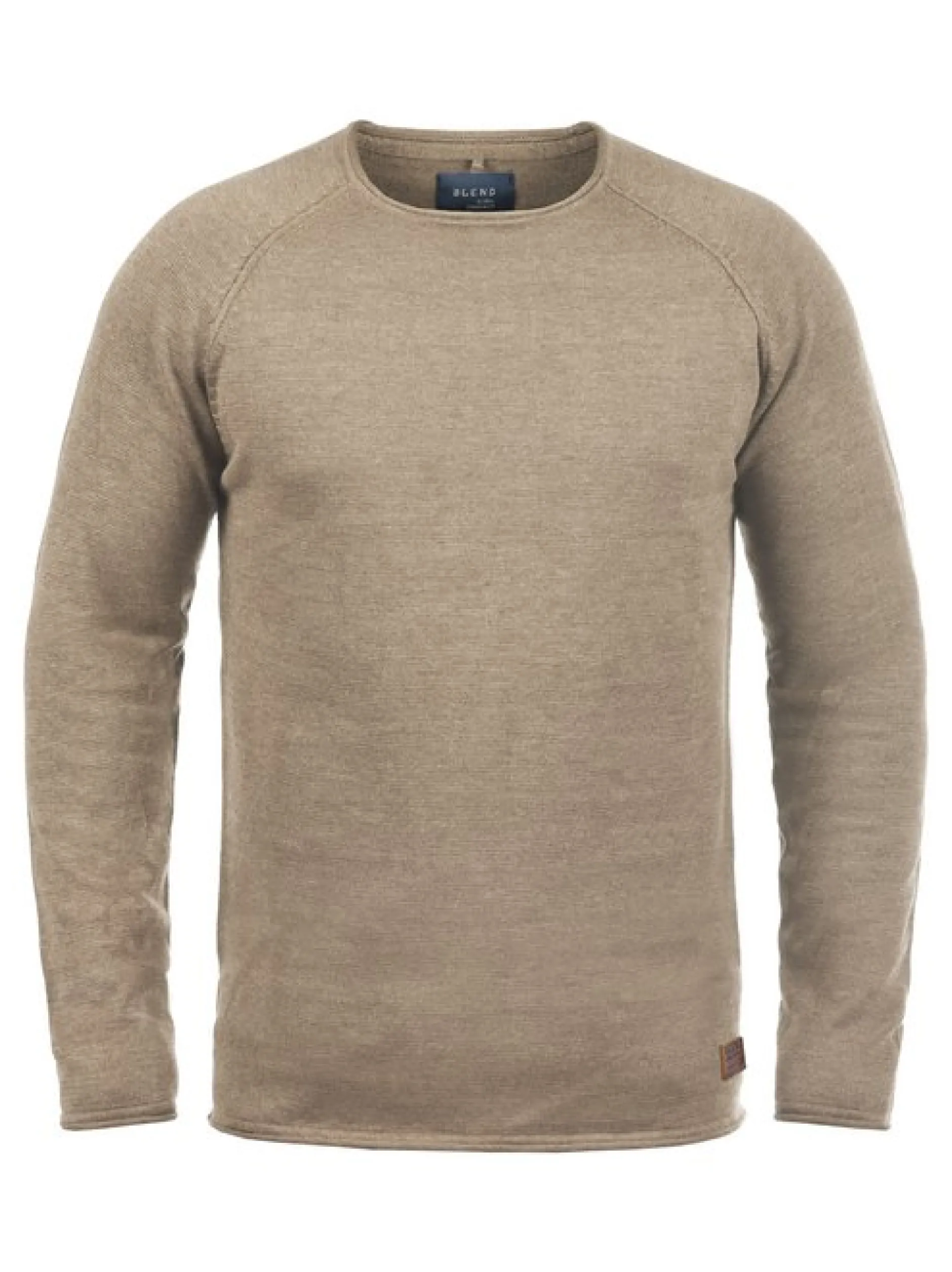 BLEND Herren Strickpullover - BHJohn in beige