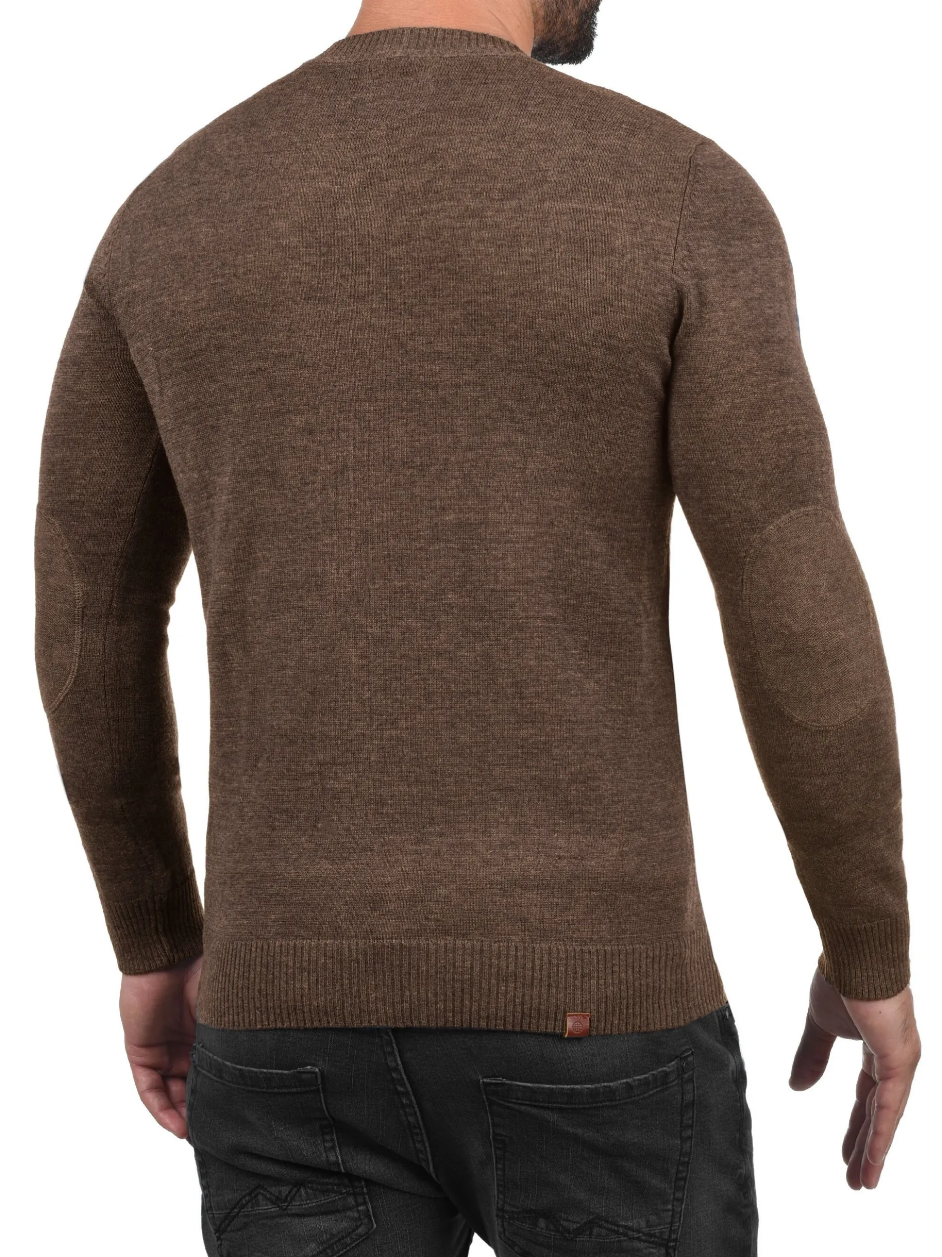 BLEND Herren Strickpullover - BHLasse in mocca