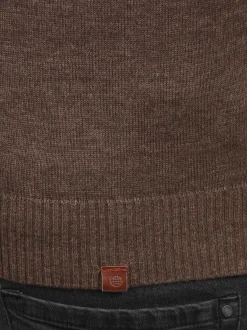 BLEND Herren Strickpullover - BHLasse in mocca