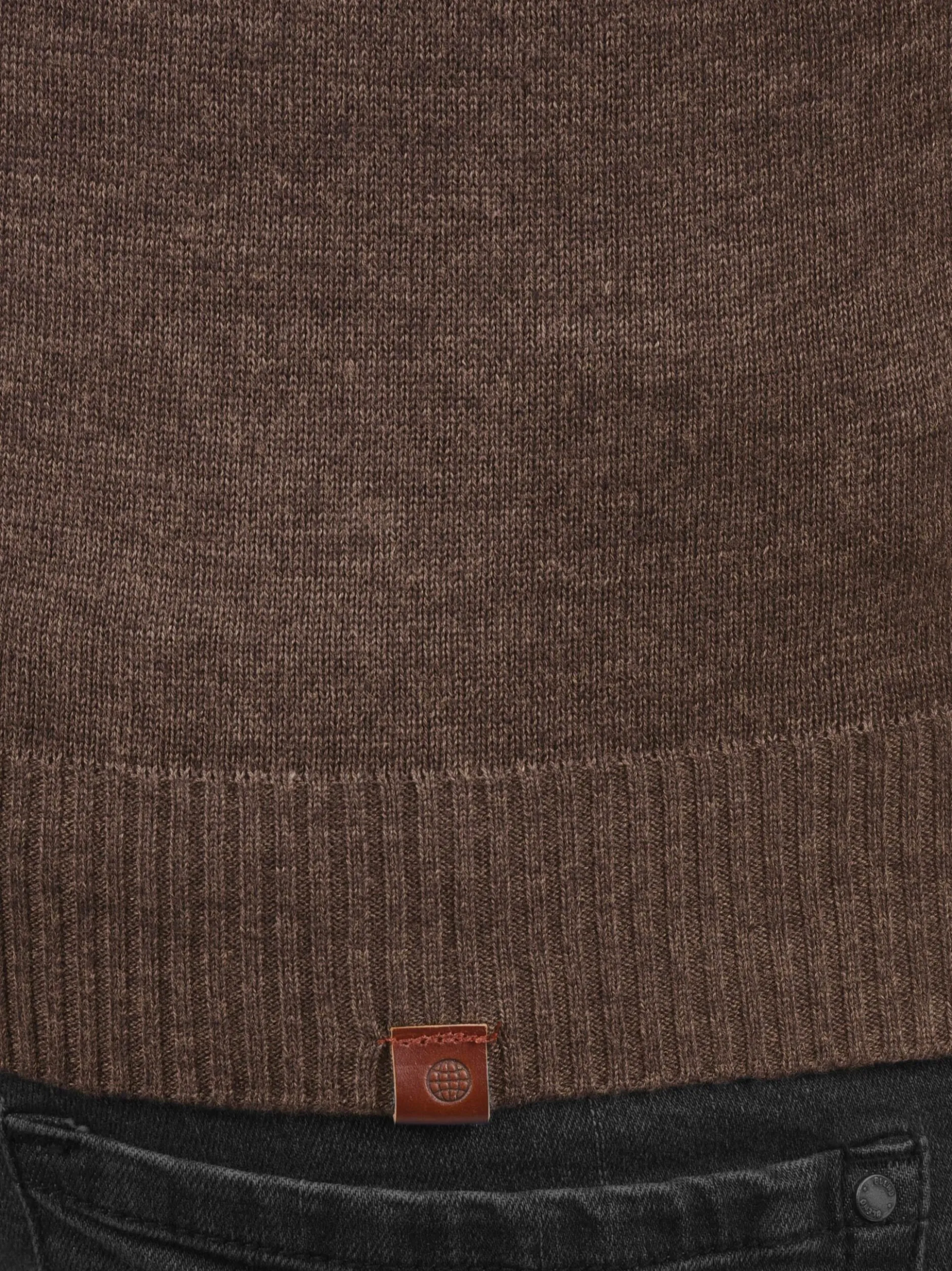 BLEND Herren Strickpullover - BHLasse in mocca