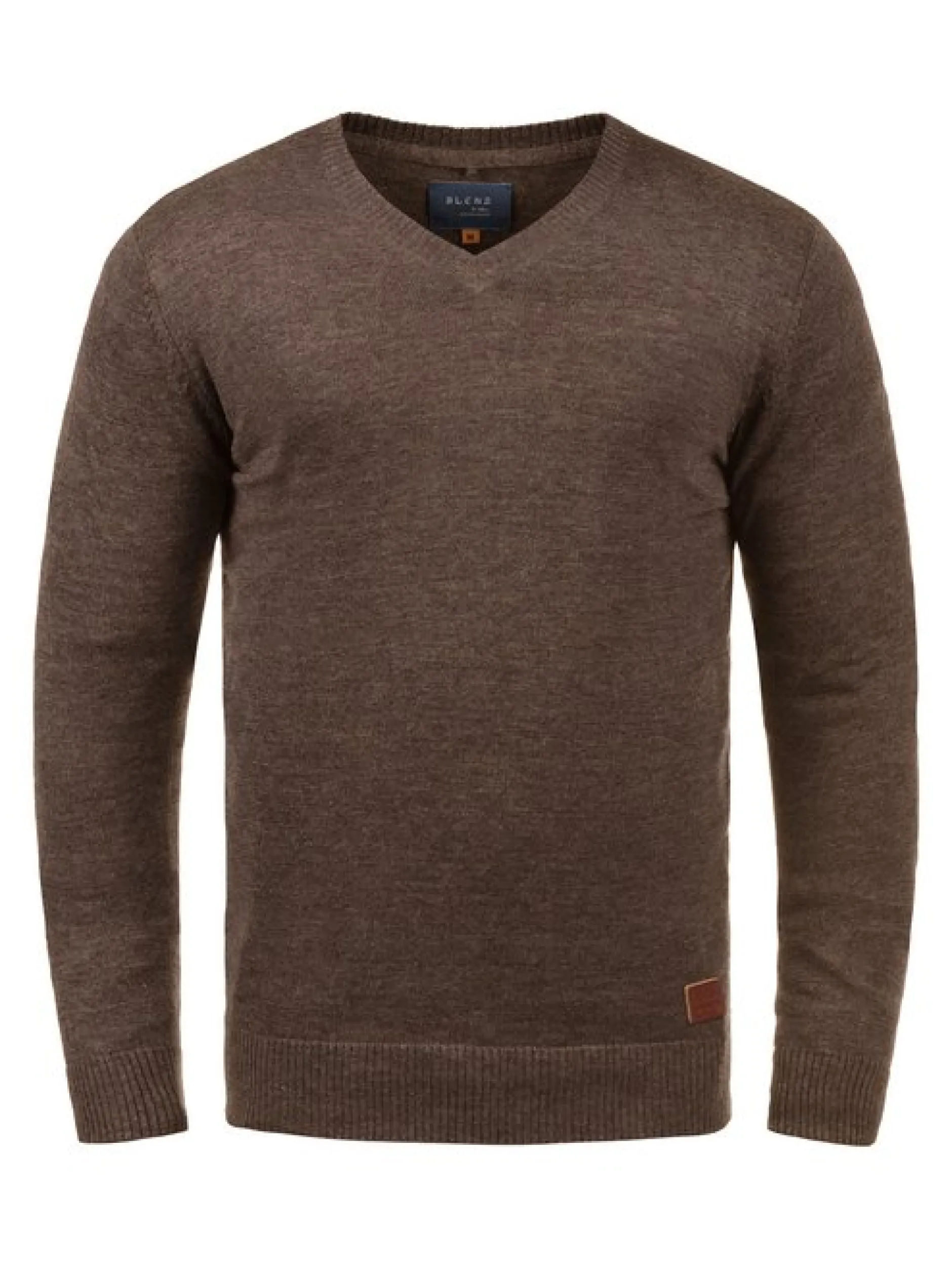 BLEND Herren Strickpullover - BHLasse in mocca