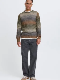 BLEND Herren Strickpullover - BHDannie in grün