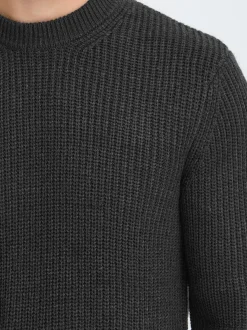 BLEND Herren Strickpullover - BHRibi in grau
