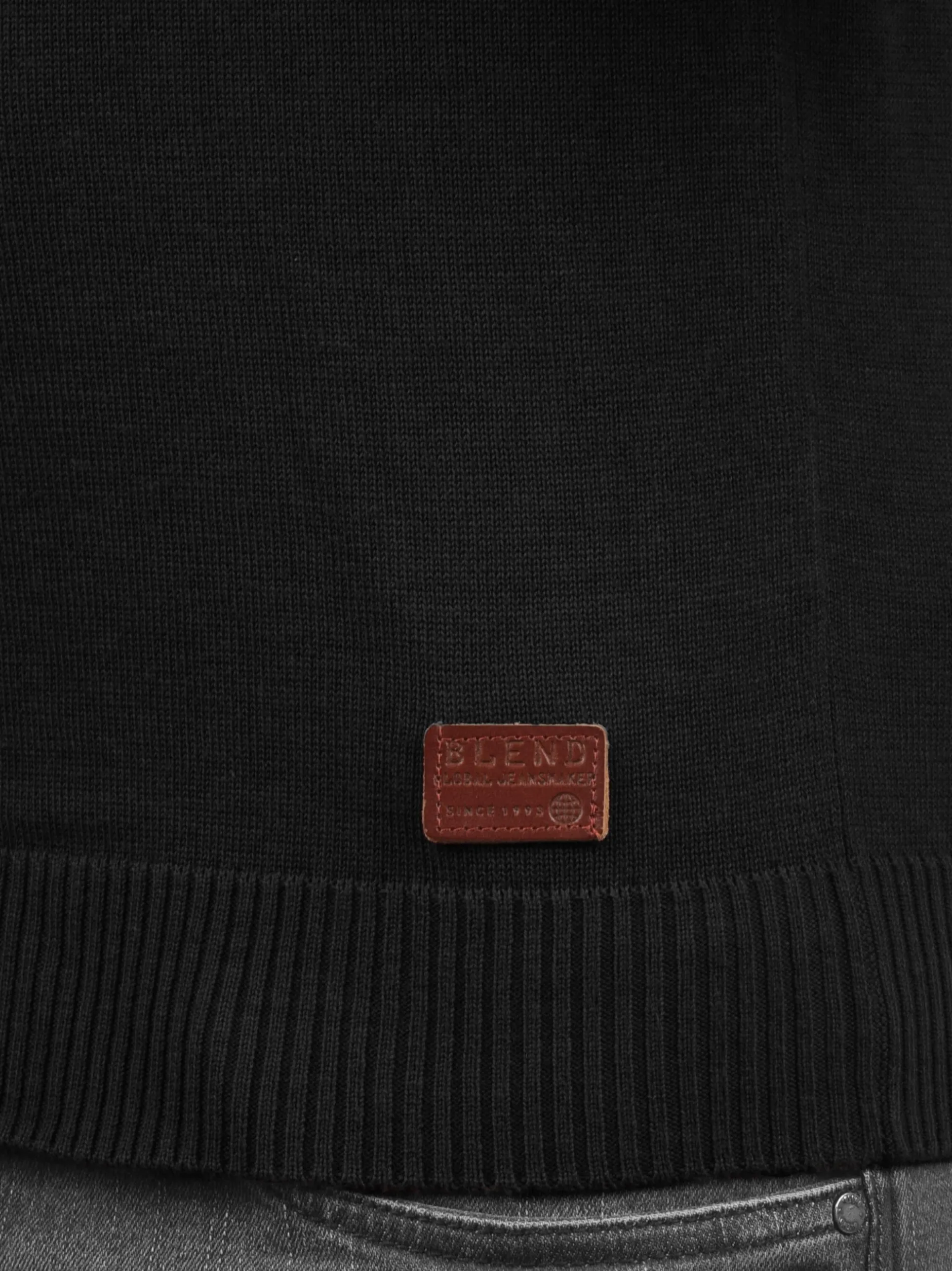 BLEND Herren Strickpullover - BHLasse in schwarz