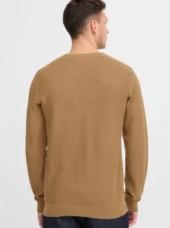 BLEND Herren Strickpullover - BHPullover in braun