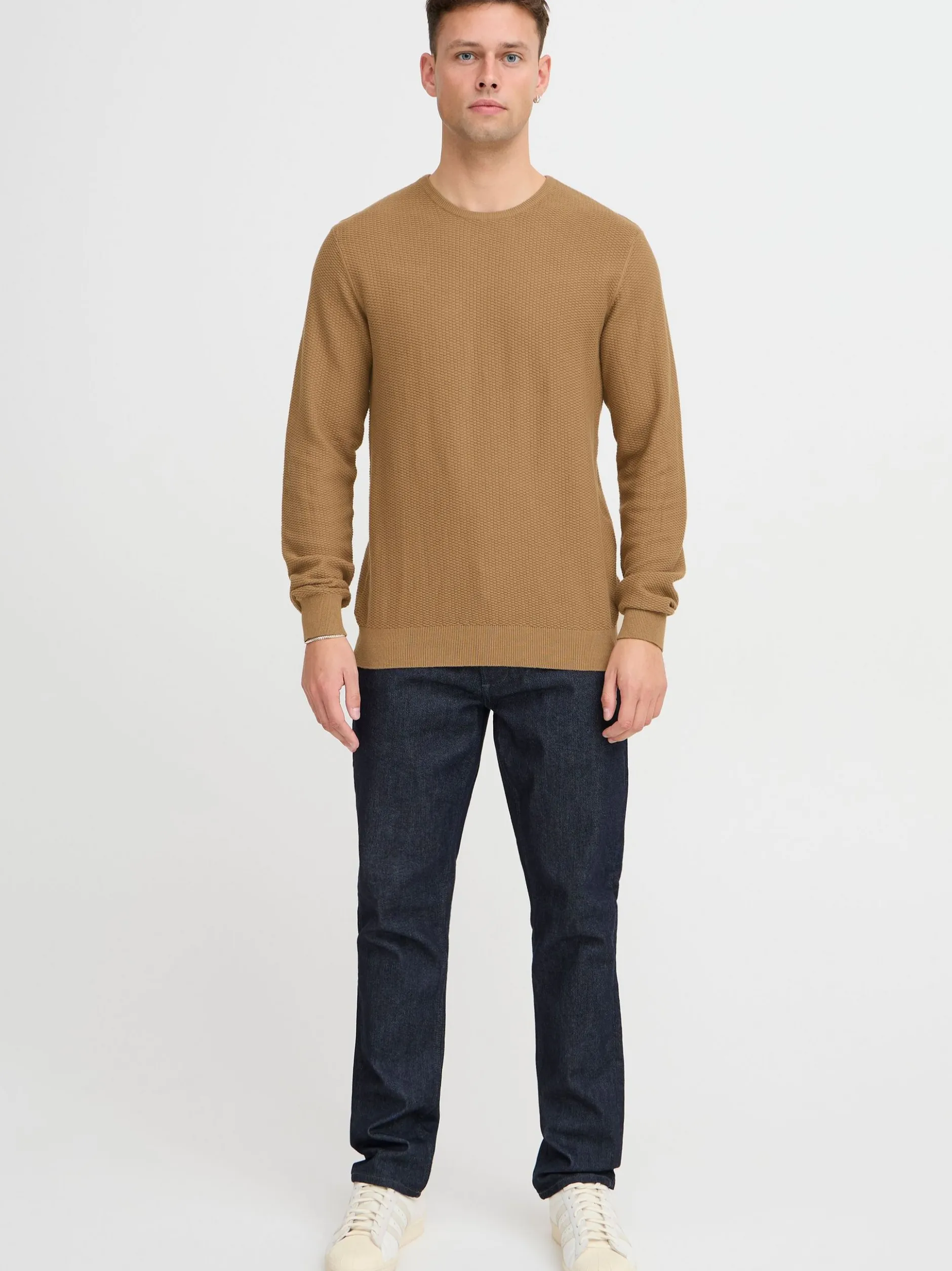 BLEND Herren Strickpullover - BHPullover in braun